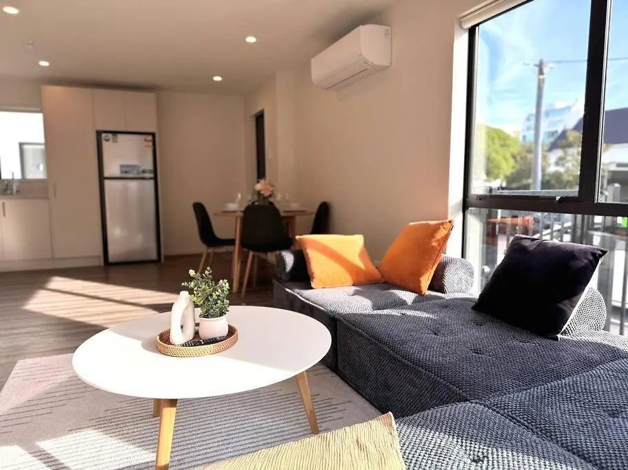 Cbd Luxury Parkside Living 2 Bedroom With Parking Christchurch Nový Zéland